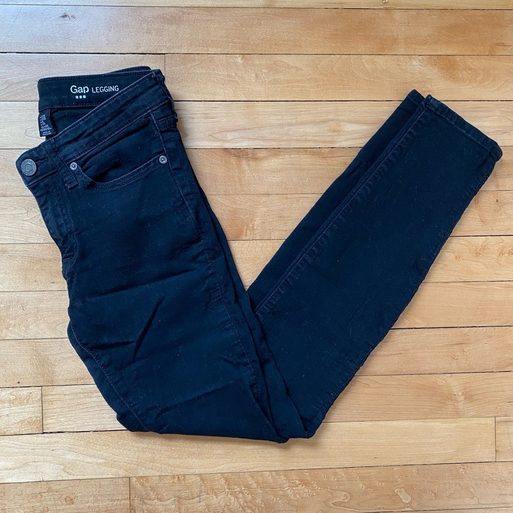 Black Gap Legging Jeans